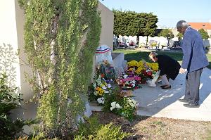 CEREMONIE DU 1 NOVEMBRE 2015 CIMETIERE DE MAZARGUES (42)